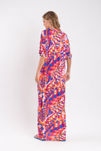 Laad de afbeelding in de Gallery-viewer, Model Back: Rio De Sol Maxi Dresses Funny Long Dress