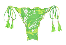Laad de afbeelding in de Gallery-viewer, Product Front: Rio De Sol Bottom Bottom Green-Palms Frufru-Fio