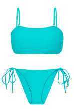 Laad de afbeelding in de Gallery-viewer, Product Front: Rio De Sol Set Set Jade Bandeau-Reto Ibiza-Comfy