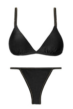 Laad de afbeelding in de Gallery-viewer, Product Front: Rio De Sol Set Set Shimmer-Black Tri-Fixo California