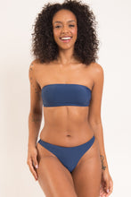 Laad de afbeelding in de Gallery-viewer, Image 04: Rio De Sol Top Top Navy Bandeau-Reto