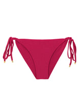 Laad de afbeelding in de Gallery-viewer, Product Front: Rio De Sol Bottom Bottom Shimmer-Desejo Cheeky-Tie-Gold