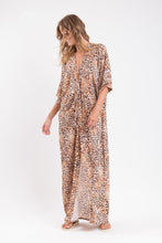 Laad de afbeelding in de Gallery-viewer, Image 06: Rio De Sol Maxi Dresses Leopard Long Dress