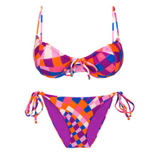 Laad de afbeelding in de Gallery-viewer, Product Front: Rio De Sol Set Set Funny Balconet-Tie Ibiza-Comfy
