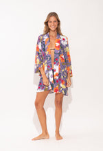 Laad de afbeelding in de Gallery-viewer, Image 04: Rio De Sol Kaftans / Cover Ups Garden-Flower Kimono