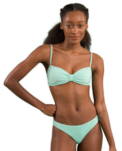 Laad de afbeelding in de Gallery-viewer, Gallery: Rio De Sol Set Set Malibu-Menta Bandeau-Duo Essential