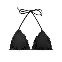 Laad de afbeelding in de Gallery-viewer, Product Front: Rio De Sol Top Top Touch-Black Frufru