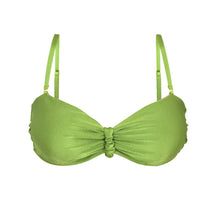 Laad de afbeelding in de Gallery-viewer, Product Front: Rio De Sol Top Top Shimmer-Botanica Bandeau-Crispy