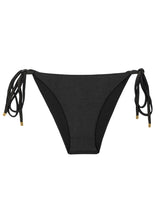 Laad de afbeelding in de Gallery-viewer, Product Front: Rio De Sol Bottom Bottom Shimmer-Black Lacinho
