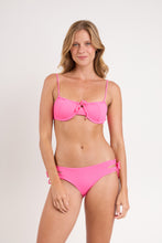 Laad de afbeelding in de Gallery-viewer, Model Front: Rio De Sol Set Set Mtx-Ultrapink Balconet-Tie Madrid