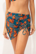 Laad de afbeelding in de Gallery-viewer, Gallery: Rio De Sol Beach Skirt Luma Mini Skirt Ruched
