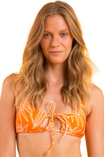 Laad de afbeelding in de Gallery-viewer, Gallery: Rio De Sol Top Top Trail-Orange Tank-Tie