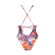Laad de afbeelding in de Gallery-viewer, Product Back: Rio De Sol One-Piece Garden-Flower Sunny