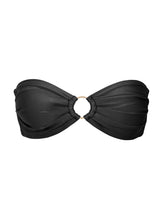 Laad de afbeelding in de Gallery-viewer, Product Front: Rio De Sol Top Top Shimmer-Black Mavi