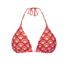 Laad de afbeelding in de Gallery-viewer, Product Front: Rio De Sol Top Top Floral-Scales Tri-Inv