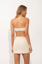 Laad de afbeelding in de Gallery-viewer, Model Back: Rio De Sol Mini Dress Brisa-Offwhite Lulu Dress