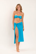 Laad de afbeelding in de Gallery-viewer, Image 04: Rio De Sol Beach Skirt Fluity-Navega Long Skirt Knot