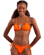 Laad de afbeelding in de Gallery-viewer, Gallery: Rio De Sol Set Set Dots-Orange Frufru