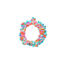 Laad de afbeelding in de Gallery-viewer, Product Front: Rio De Sol Hair Accessory Ditsy-Sky Scrunchie