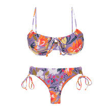 Laad de afbeelding in de Gallery-viewer, Product Front: Rio De Sol Set Set Garden-Flower Balconet-Tie Angel