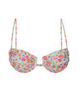 Laad de afbeelding in de Gallery-viewer, Product Front: Rio De Sol Top Top Ditsy-Sky Zaya