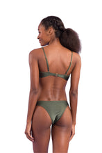 Laad de afbeelding in de Gallery-viewer, Model Back: Rio De Sol Set Set Croco Bandeau-Joy Essential