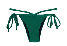 Laad de afbeelding in de Gallery-viewer, Product Front: Rio De Sol Bottom Calcinha Duna Green Cropped Neck