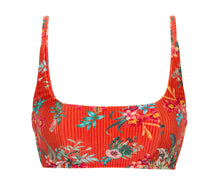 Laad de afbeelding in de Gallery-viewer, Product Front: Rio De Sol Top Top Wildflowers Bra-Sport