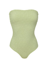 Laad de afbeelding in de Gallery-viewer, Product Front: Rio De Sol One-Piece Brisa-Pistache Tube-Op