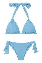 Laad de afbeelding in de Gallery-viewer, Product Front: Rio De Sol Set Set Dots-Sky Mel Italy