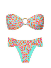 Laad de afbeelding in de Gallery-viewer, Product Front: Rio De Sol Set Set Ditsy-Sky Mavi Baobi