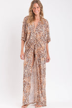 Laad de afbeelding in de Gallery-viewer, Gallery: Rio De Sol Maxi Dresses Leopard Long Dress