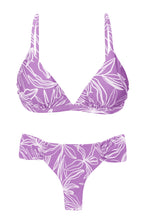 Laad de afbeelding in de Gallery-viewer, Product Front: Rio De Sol Set Set Trail-Purple Tri-Fixo Baobi-Cheeky