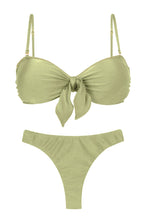 Laad de afbeelding in de Gallery-viewer, Product Front: Rio De Sol Set Set Oliva Bandeau-No Nice-Fio