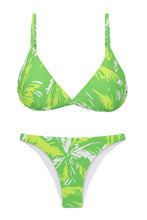 Laad de afbeelding in de Gallery-viewer, Product Front: Rio De Sol Set Set Green-Palms Tri-Fixo Leblon
