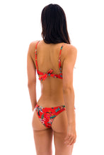 Laad de afbeelding in de Gallery-viewer, Model Back: Rio De Sol Top Top Wildflowers Bra-Sport