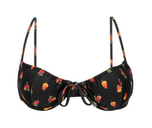 Laad de afbeelding in de Gallery-viewer, Product Front: Rio De Sol Top Top Cashew Balconet-Tie