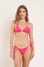 Laad de afbeelding in de Gallery-viewer, Model Front: Rio De Sol Bottom Bottom Shimmer-Olinda Cheeky-Tie