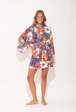 Laad de afbeelding in de Gallery-viewer, Image 08: Rio De Sol Kaftans / Cover Ups Garden-Flower Kimono
