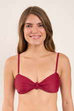 Laad de afbeelding in de Gallery-viewer, Gallery: Rio De Sol Top Top Touch-Carmim Bandeau-Joy