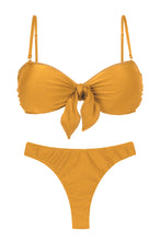 Laad de afbeelding in de Gallery-viewer, Product Front: Rio De Sol Set Set Damasco Bandeau-No Nice-Fio