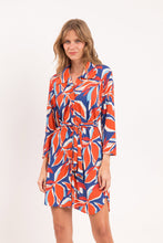 Laad de afbeelding in de Gallery-viewer, Image 04: Rio De Sol Shirtdress Leaves Chemise
