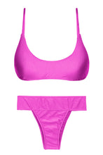 Laad de afbeelding in de Gallery-viewer, Product Front: Rio De Sol Set Set Eden-Pink Bralette Rio-Cos