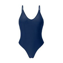 Laad de afbeelding in de Gallery-viewer, Product Front: Rio De Sol One-Piece Navy Hype
