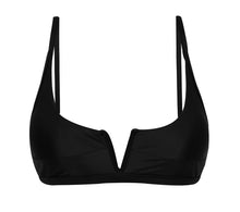 Laad de afbeelding in de Gallery-viewer, Product Front: Rio De Sol Top Top Preto Bra-V