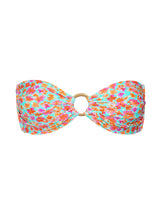 Laad de afbeelding in de Gallery-viewer, Product Front: Rio De Sol Top Top Ditsy-Sky Mavi