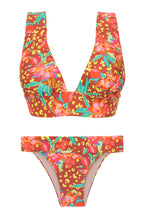 Laad de afbeelding in de Gallery-viewer, Product Front: Rio De Sol Set Set Tropics Halter-Marina Essential-Cos