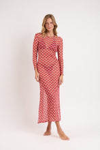 Laad de afbeelding in de Gallery-viewer, Image 05: Rio De Sol Maxi Dresses Floral-Scales Dress Lucy