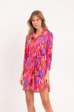 Laad de afbeelding in de Gallery-viewer, Image 04: Rio De Sol Shirtdress Flavors Chemise