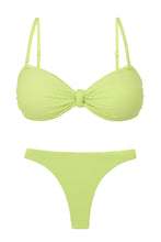Laad de afbeelding in de Gallery-viewer, Product Front: Rio De Sol Set Set Bora-Citrus Bandeau-Joy Leblon-Fio